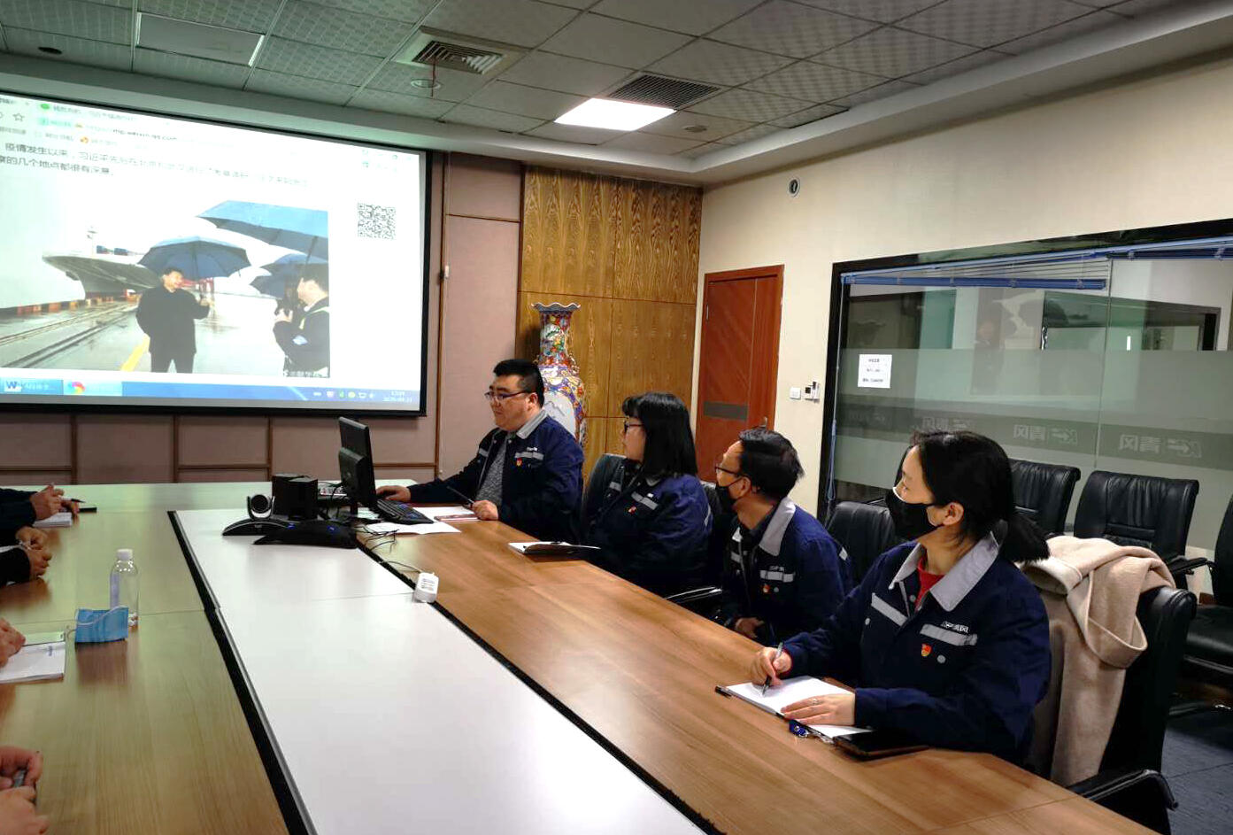 王守君组织党员学习总书记浙江行讲话精神.jpg